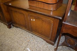 REPRODUCTION OAK COFFER, 96CM WIDE