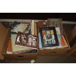 BOX OF BOOKS AND AUCTION CATALOGUES INCLUDING SOTHEBYS