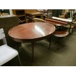 REPRODUCTION DINING TABLE, 137CM WIDE