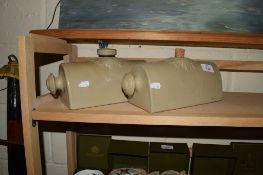 TWO STONE HOT WATER BOTTLES