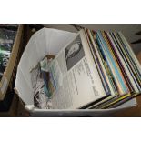 BOX CONTAINING QUANTITY OF RECORDS