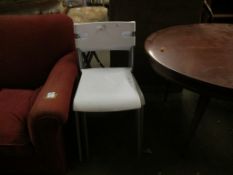 SET OF FOUR MODERN GARDEN CHAIRS