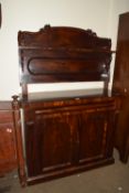 VICTORIAN MAHOGANY CHIFFONIER, 105CM WIDE