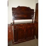 VICTORIAN MAHOGANY CHIFFONIER, 105CM WIDE