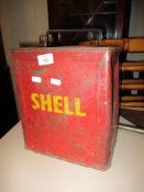 VINTAGE SHELL PETROL CAN