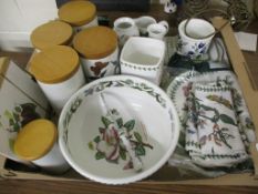 CERAMIC ITEMS, MAINLY PORTMEIRION BOTANIC GARDEN EXAMPLES