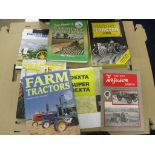 MIXED BOOKS ON TRACTORS AND AGRICULTURE