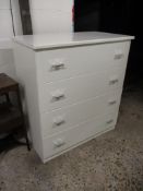 MODERN CHEST OF FOUR DRAWERS, 93CM WIDE