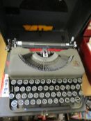 IMPERIAL GOOD COMPANION TYPEWRITER IN ORIGINAL BOX