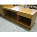 VINTAGE HI-FI STORAGE UNIT, 131CM WIDE