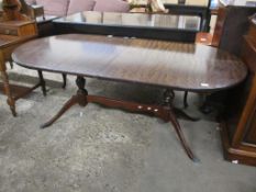 REPRODUCTION DINING TABLE, 183CM WIDE