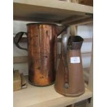 2 COPPER JUGS