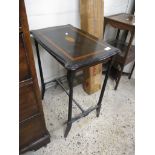 EDWARDIAN MAHOGANY INLAID OCCASIONAL TABLE, 66CM WIDE