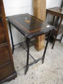 EDWARDIAN MAHOGANY INLAID OCCASIONAL TABLE, 66CM WIDE