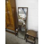 REPRODUCTION LONG DRESSING MIRROR, 34CM WIDE