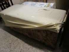 UPHOLSTERED OTTOMAN, 125CM WIDE