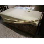 UPHOLSTERED OTTOMAN, 125CM WIDE