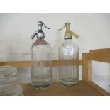 GROUP OF SODA SIPHONS