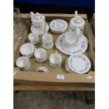 ROYAL STANDARD BONE CHINA TEA SET IN THE TREND PATTERN