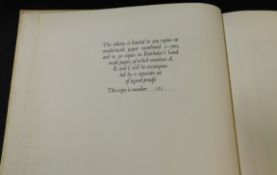 D H LAWRENCE: BIRDS, BEASTS AND FLOWERS, ill Blair Hughes-Stanton, London, Cresset Press, 1930, (