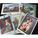 BIBBY'S ANNUAL 1922 + Bibby's Hearth and Farm 1929-34, 6 issues + 9 Bibby calendars, 1925-27, 1929-