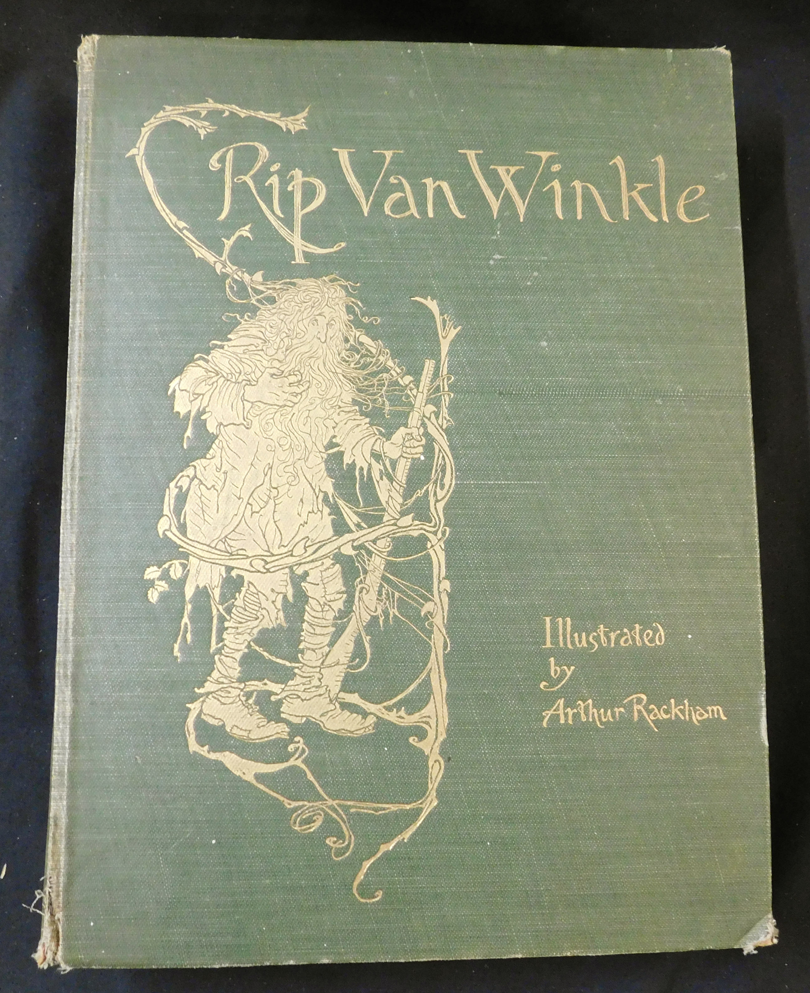 WASHINGTON IRVING: RIP VAN WINKLE, ill A Rackham, London, William Heinemann, 1905, 1st trade