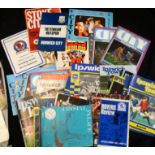 Packet: 60+ 1970s soccer programmes