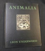 LEON UNDERWOOD: ANIMALIA OR FIBS ABOUT BEASTS, New York, Payson & Clarke, 1926, 1st edition, 4to,