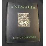 LEON UNDERWOOD: ANIMALIA OR FIBS ABOUT BEASTS, New York, Payson & Clarke, 1926, 1st edition, 4to,