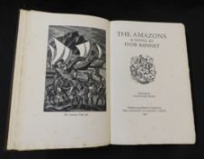 IVOR BANNET: THE AMAZONS, A NOVEL, ill Clifford Webb, London, Golden Cockerel Press, 1948, (500) (