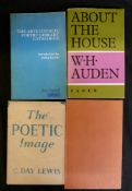 W H AUDEN: 2 titles: FOR THE TIME BEING, London, Faber & Faber, 1945, 1st edition, original cloth;