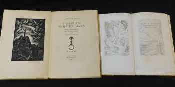 GRAMMATICUS MUSAEUS: HERO AND LEANDER, trans F L Lucas, ill John Buckland-Wright, [London], [