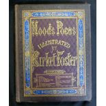 THOMAS HOOD: POEMS, ill Birket Foster, London, E Moxon Son & Co, 1872, large paper, 22 engraved