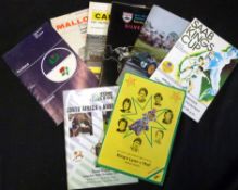 Packet: small quantity modern Rugby Union programmes