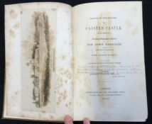 DAWSON TURNER (ED): SKETCH OF THE HISTORY OF CAISTER CASTLE NEAR YARMOUTH INCLUDING BIOGRAPHICAL