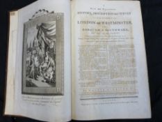 WALTER HARRISON: A NEW AND UNIVERSAL HISTORY DESCRIPTION AND SURVEY OF THE CITIES OF LONDON AND