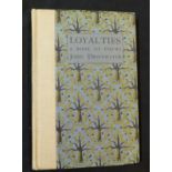 JOHN DRINKWATER: LOYALTIES, A BOOK OF POEMS, ill Paul Nash, London, Beaumont Press [1918] (200) (