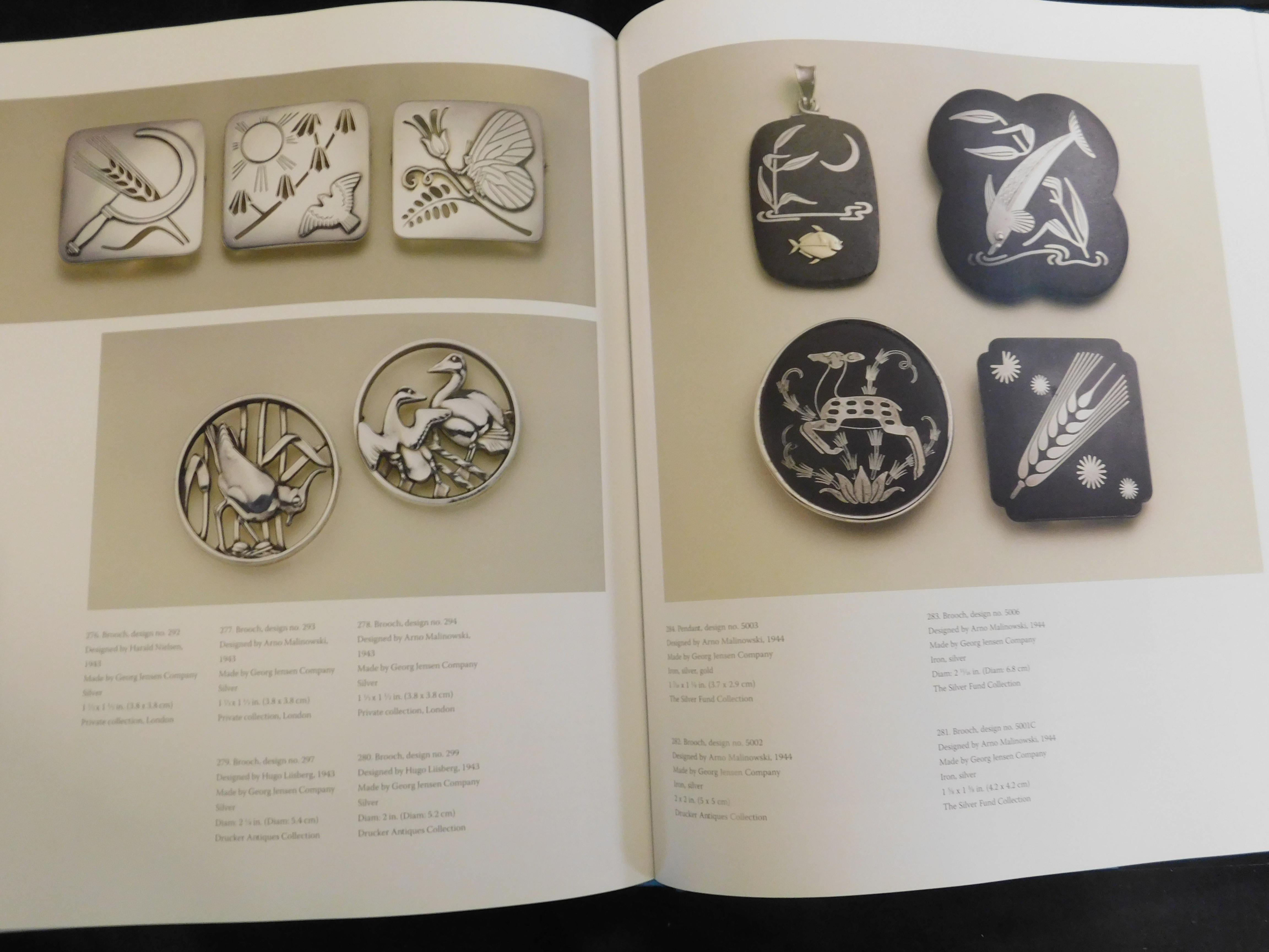 DAVID A TAYLOR (ED): GEORG JENSEN JEWELRY, New York, Yale University Press, 2005, 1st edition, large - Image 5 of 5