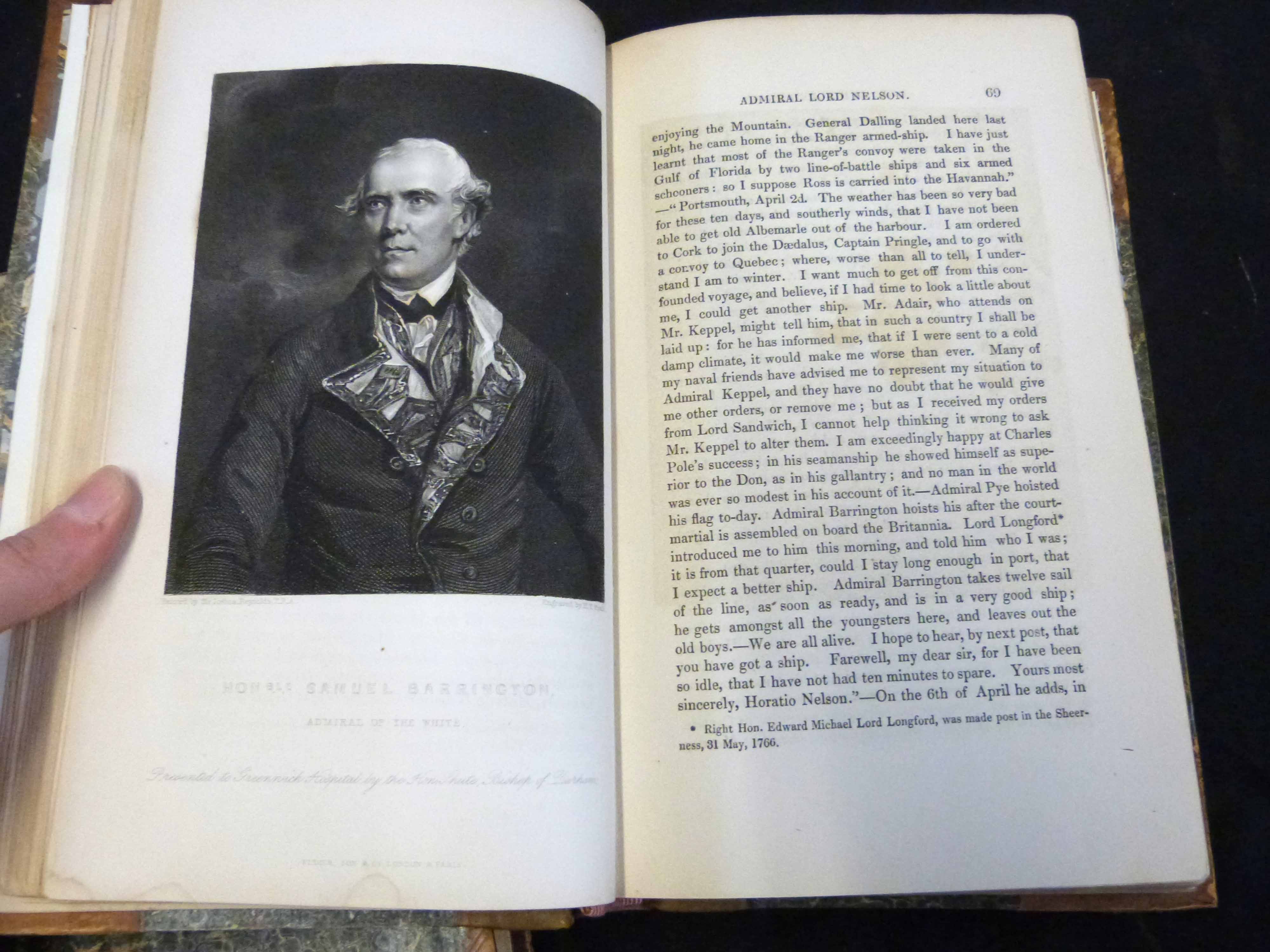 JAMES STANIER CLARKE & JOHN M'ARTHUR: THE LIFE AND SERVICES OF HORATIO VISCOUNT NELSON...FROM HIS - Image 4 of 4