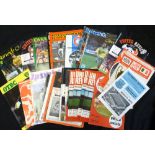 Packet: assorted Manchester United soccer programmes