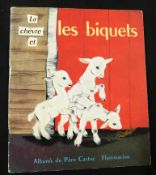LA CHEVRE ET LES PIQUETS, ill Gerda, Paris, Flammarion, 1959, Album du Pere Castor series,