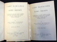 JOHN CORDY JEAFFRESON: LADY HAMILTON AND LORD NELSON, London, Hurst & Blackett, 1888, 1st edition, 2