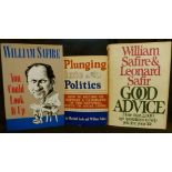 WILLIAM SAFIRE & LEONARD SAFIR: GOOD ADVICE, New York, Times Books, 1982, 1st edition, original