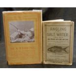 JOHN BICKERDYKE: ANGLING IN SALT WATER, London, L Upcott Gill, 1887, 1st edition, original wraps