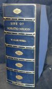 WILLIAM CLARK RUSSELL: HORATIO NELSON AND THE NAVAL SUPREMACY OF ENGLAND, New York and London, G E