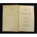 SIR WALTER SCOTT: LETTERS OF SIR WALTER SCOTT ADDRESSED TO THE REV R POLWHELE, D GILBERT ESQ,