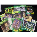 Packet: assorted Norwich City soccer programmes, mainly 1980s