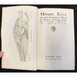 HENRY FESTING JONES: MOUNT ERYX AND OTHER DIVERSIONS OF TRAVEL, London, Jonathan Cape, 1921, 1st