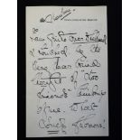 Princess Victoria (1868-1935) daughter of King Edward VII, autograph letter signed on Marlborough