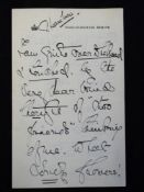 Princess Victoria (1868-1935) daughter of King Edward VII, autograph letter signed on Marlborough